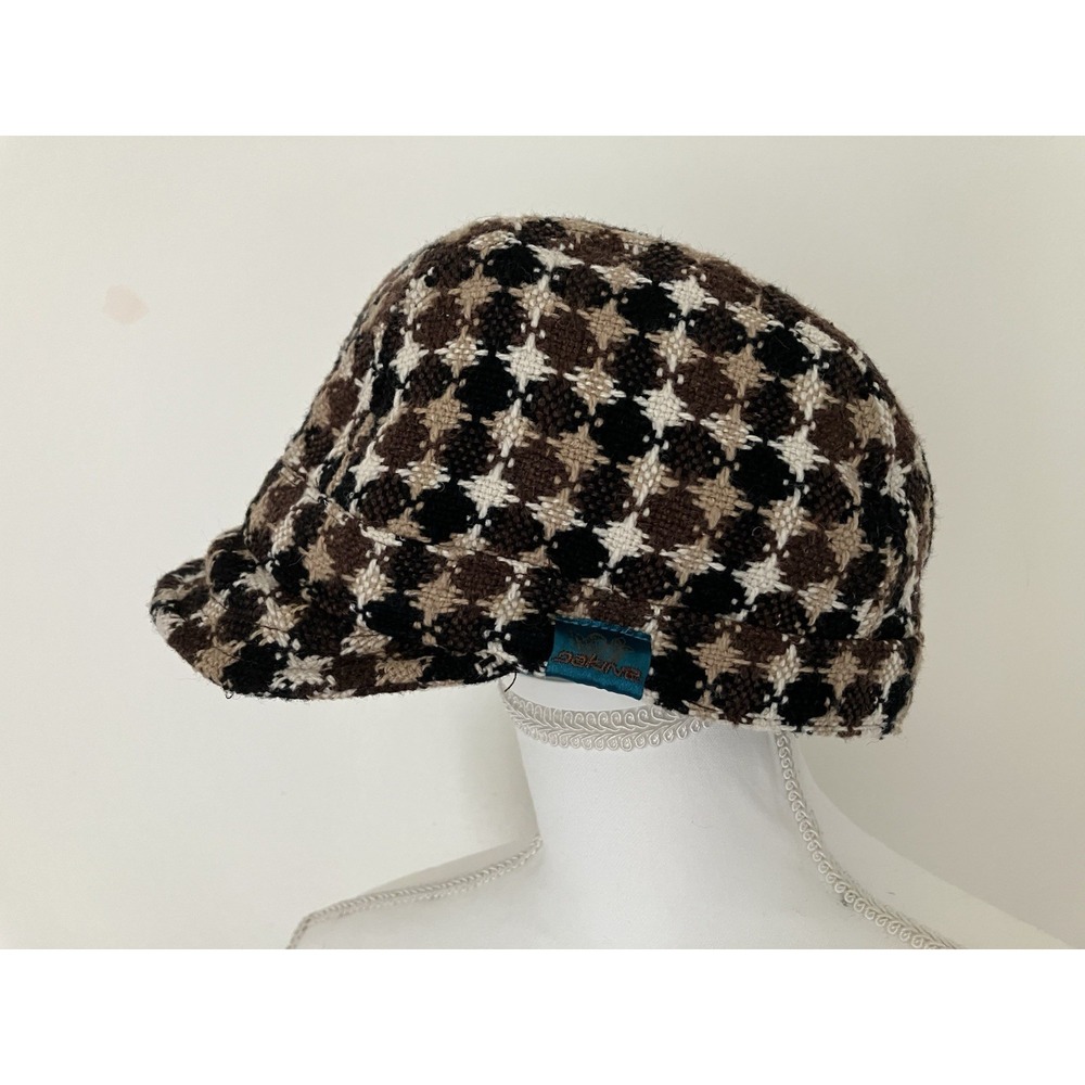 Dakine Houndstooth Newsboy Cap OSFM